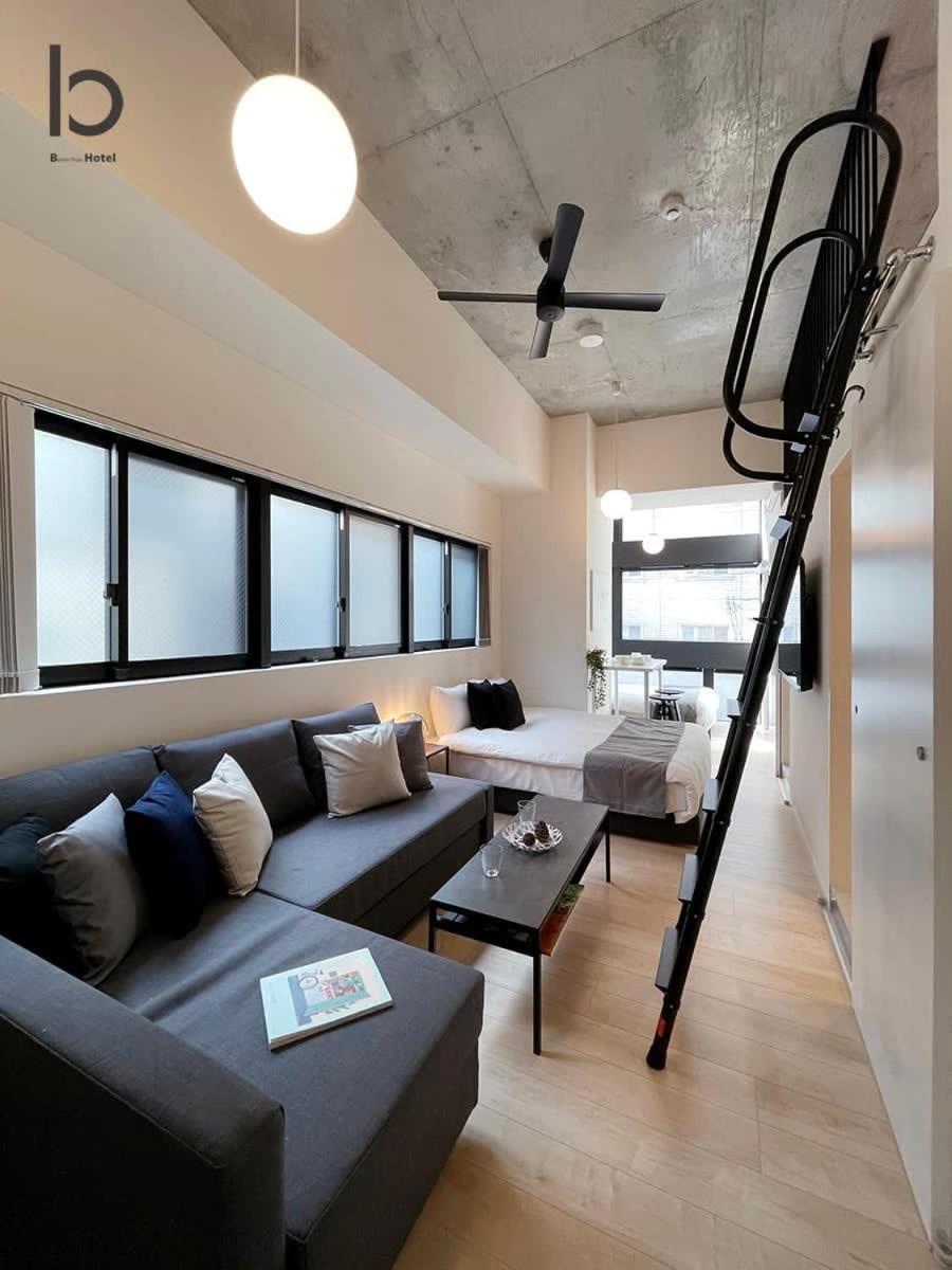 Bhotel Nekoyard - Stylish Loft Studio Steps From Peace Park Hiroşima Dış mekan fotoğraf