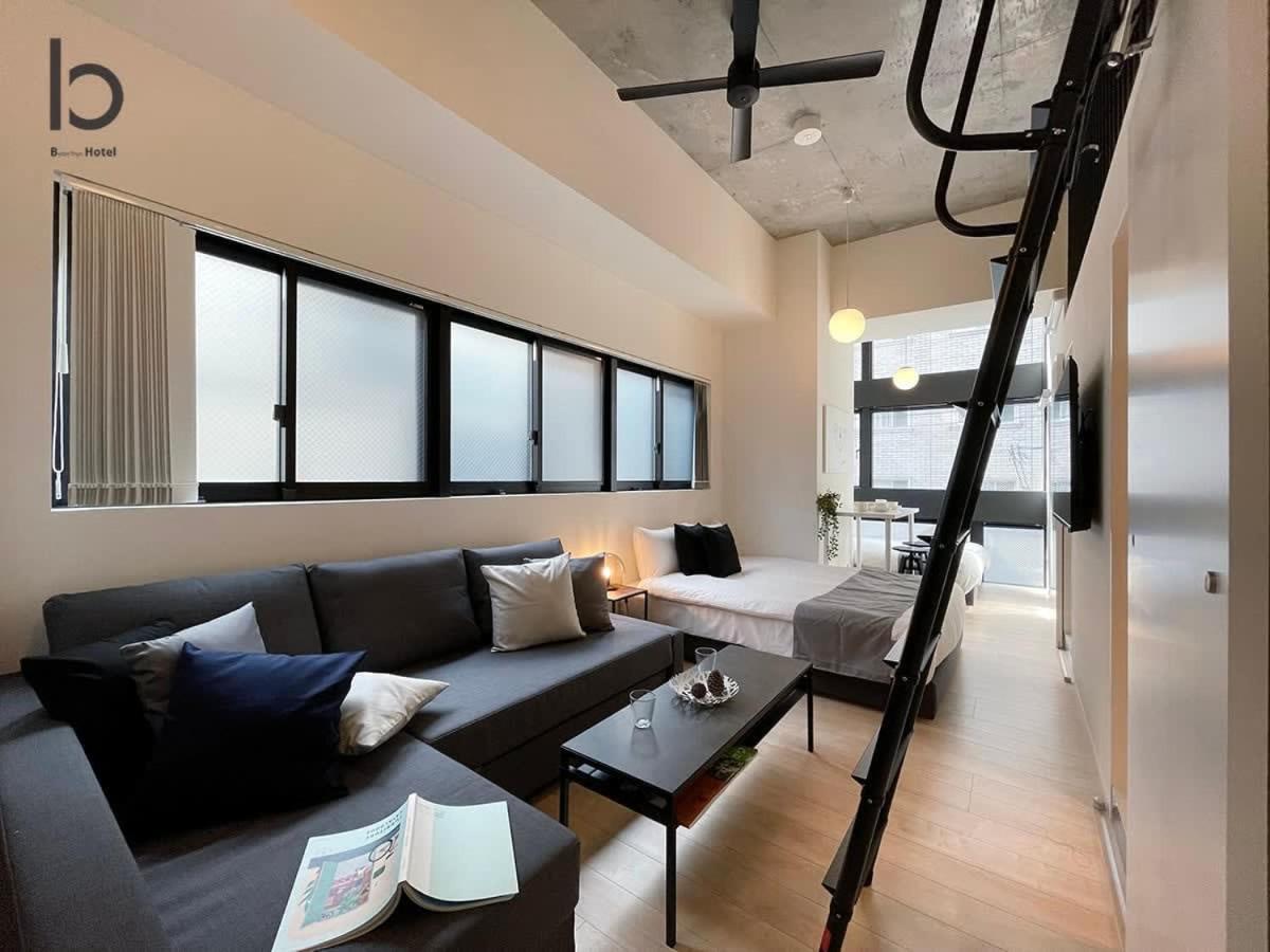 Bhotel Nekoyard - Stylish Loft Studio Steps From Peace Park Hiroşima Dış mekan fotoğraf