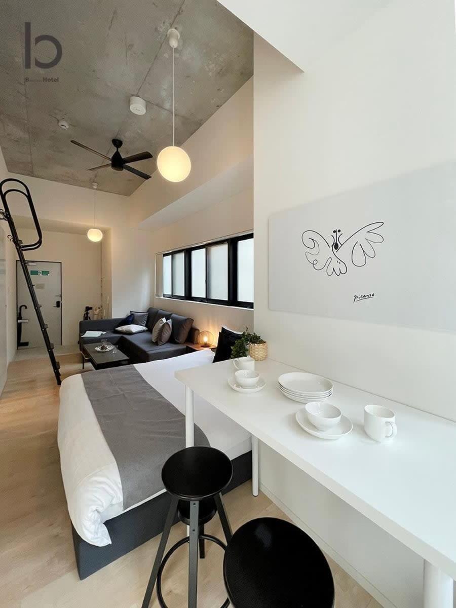 Bhotel Nekoyard - Stylish Loft Studio Steps From Peace Park Hiroşima Dış mekan fotoğraf